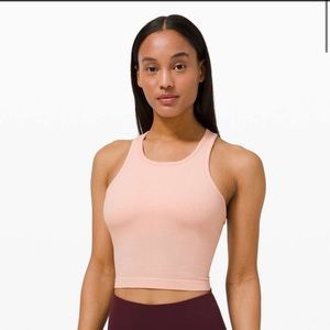 Lululemon Ebb To Street Racerback Crop Tank